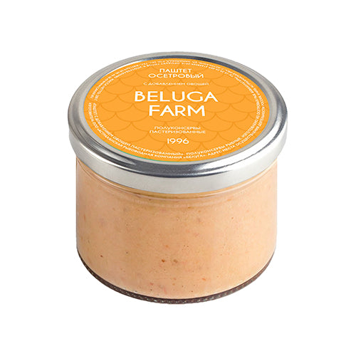 картинка Паштет из осетровых рыб "С овощами". Beluga Farm 200г – Prostor.ae