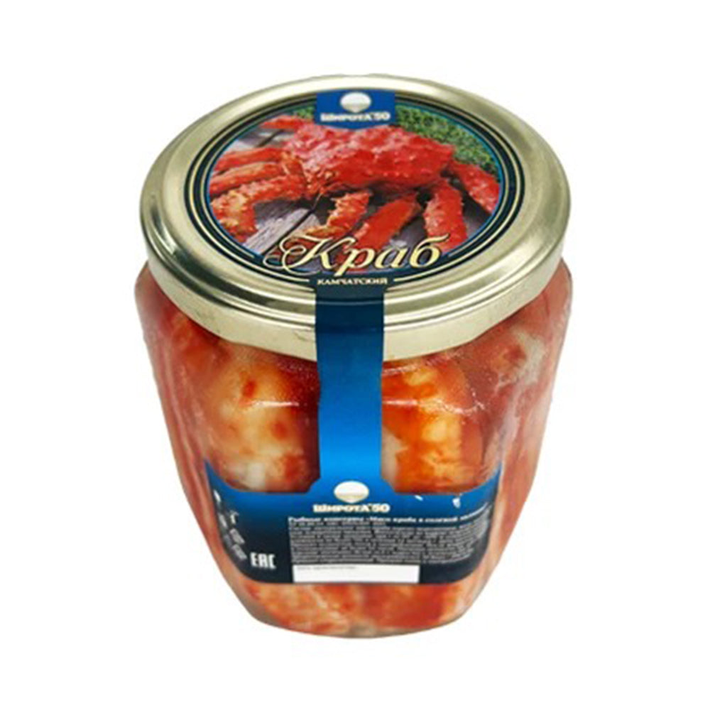 Crab meat in salt filling Shirota 50 500g.