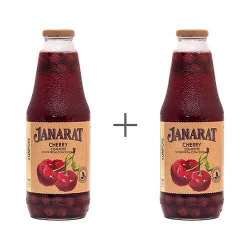 картинка Компот из вишни "Janarat" (Армения) 2 шт по 1л. – Prostor.ae
