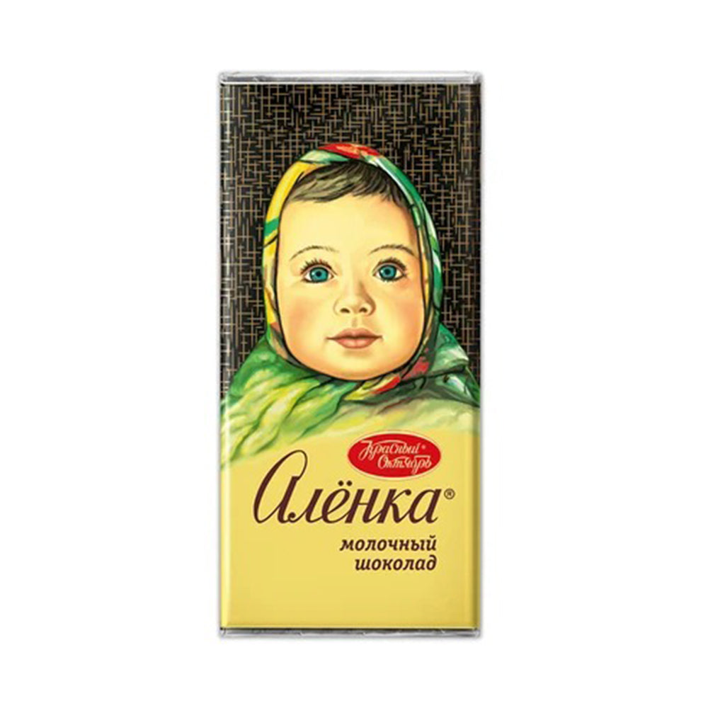 Milk Chocolate "Alenka" Krasny Oktyabr 40g.