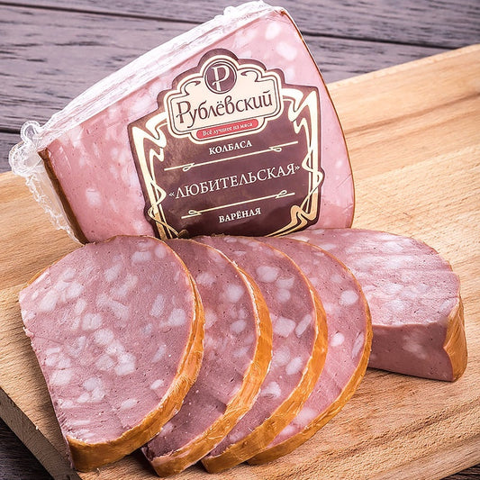 картинка Колбаса Любительская варёная &quot;Рублёвский&quot; ≈400г – Prostor.ae