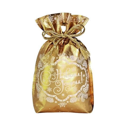 Новогодний подарок мешочек "Золотой" 300 г