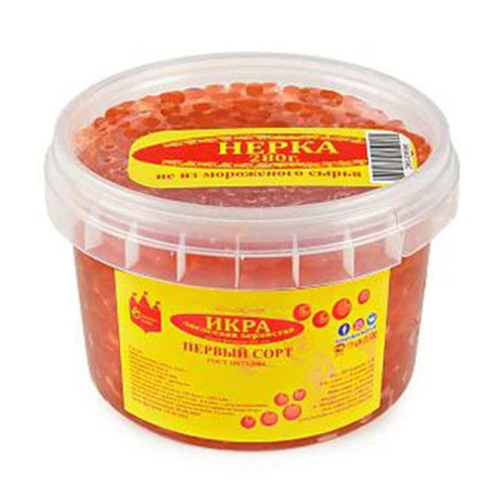 Икра красная нерки Сахалин Рыба 280г.