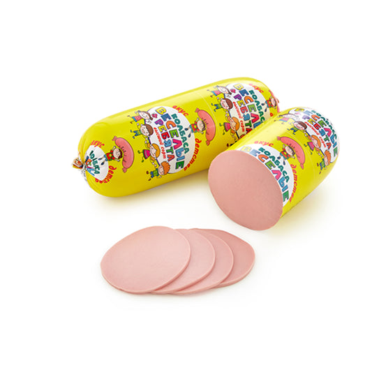 Вареная колбаса высшего сорта «Веселые ребята». Гродненский мясокомбинат (Беларусь) 400 г