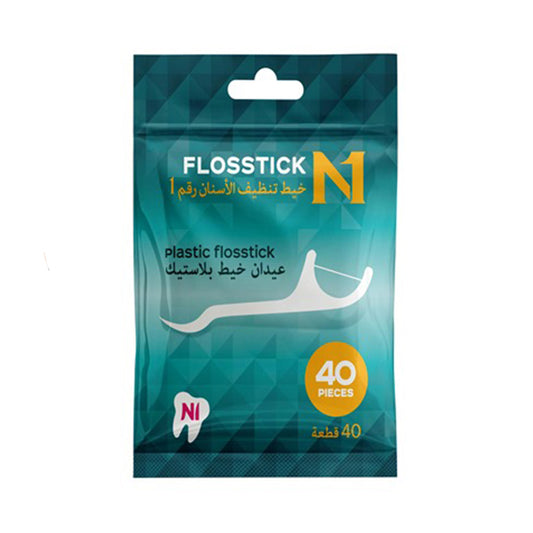 Dental floss on a holder (floss picks) 40 pcs. in 1 pack.