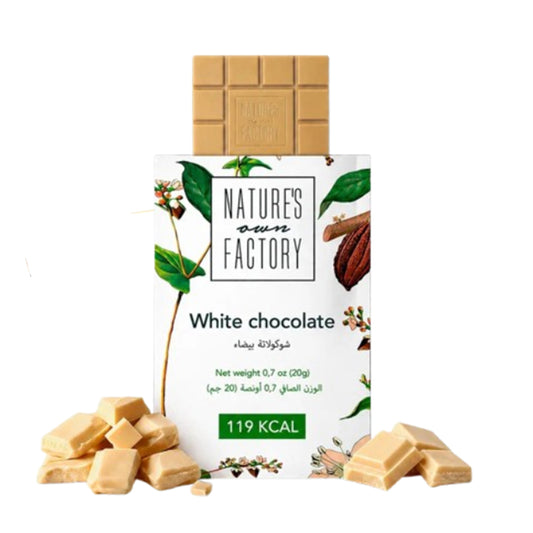 Гречишный белый шоколад Nature's own Factory (ОАЭ) 20г.