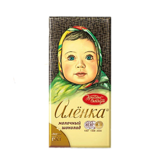 Шоколад молочный "Аленка" Красный Октябрь 75г.