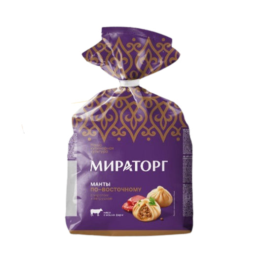 Манты из говядины "По-восточному" Халяль Мираторг 700г.