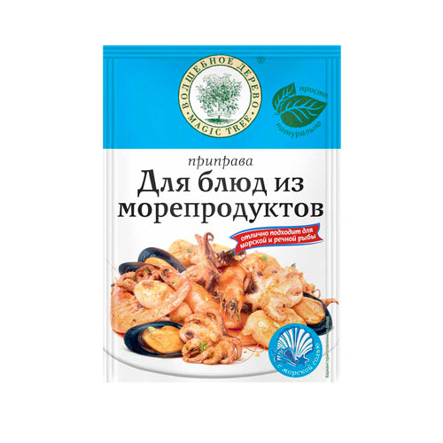 картинка Приправа для блюд из морепродуктов. Волшебное дерево 30г – Prostor.ae