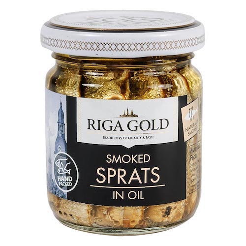 картинка Шпроты в масле "Riga Gold" 100г – Prostor.ae