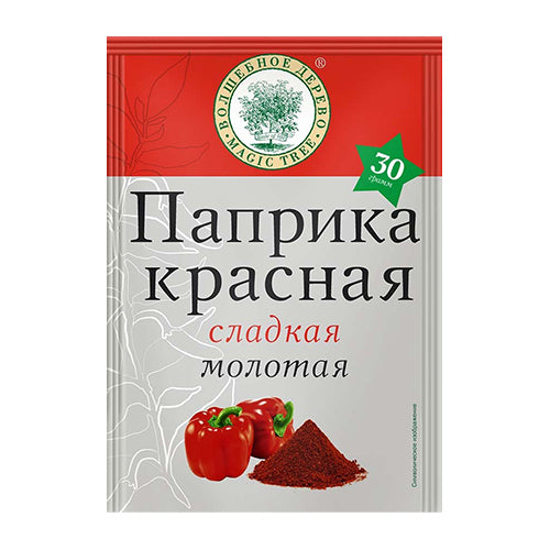 картинка Паприка красная сладкая молотая "Волшебное дерево" 50г – Prostor.ae