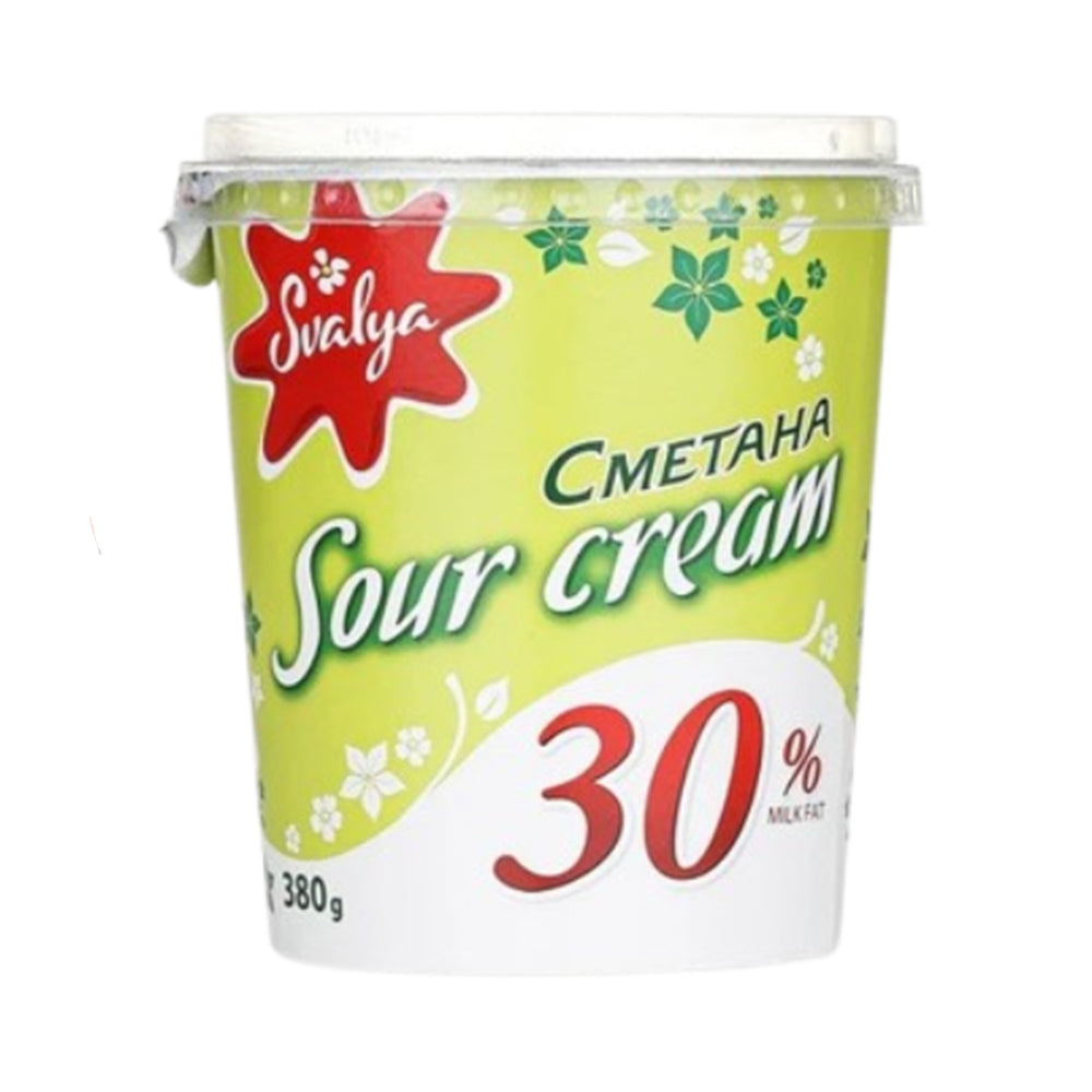 Сметана 30% Сваля 380г.