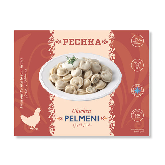 Pelmeni with chicken "Pechka" 500g