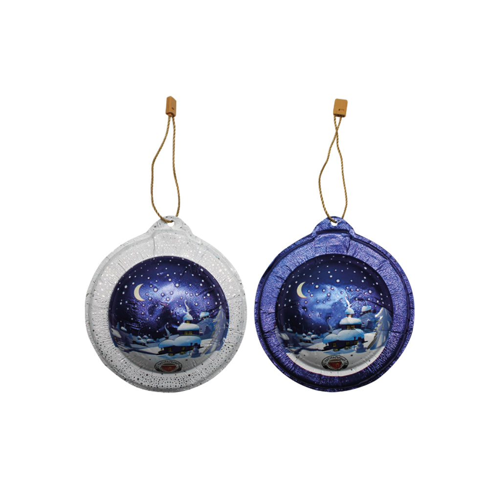 Шоколад молочный новогодний "Ёлочное украшение №5". Золотое правило 40 г (1 шт)