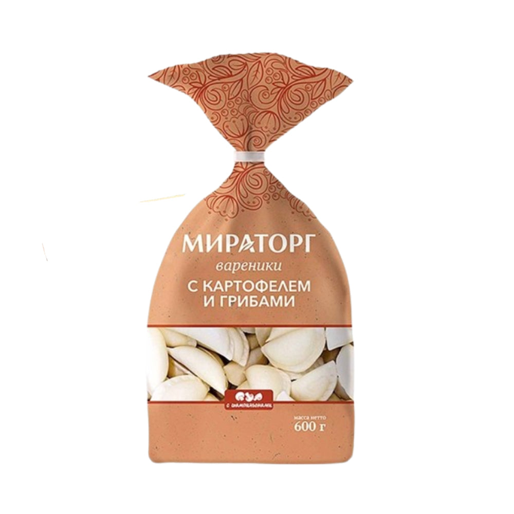 Вареники с картофелем и грибами Мираторг 600г.