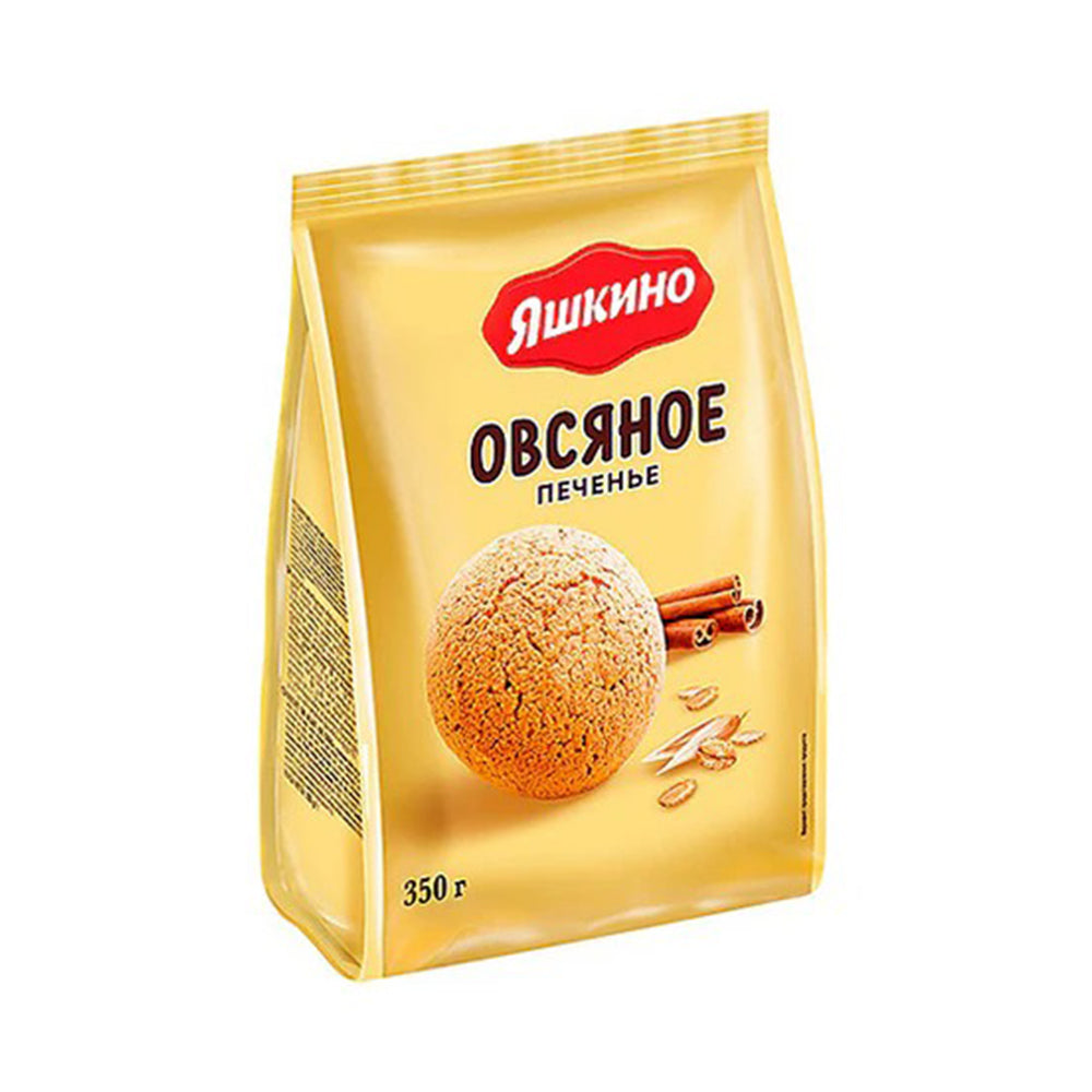 Печенье овсяное с корицей Яшкино 350г.