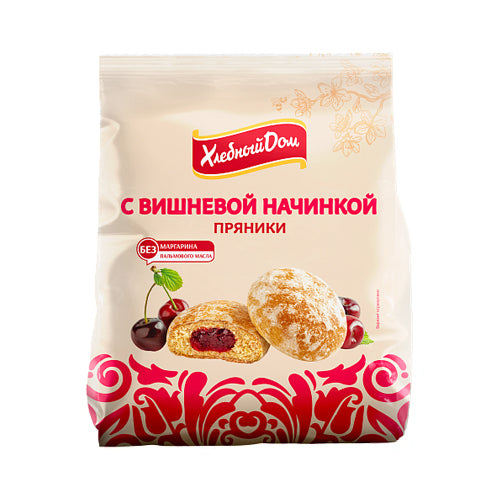картинка Пряники &quot;С вишневой начинкой. Хлебный дом 300г – Prostor.ae