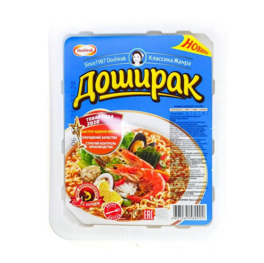картинка Лапша быстрого приготовления со вкусом морепродуктов Доширак 90г – Prostor.ae