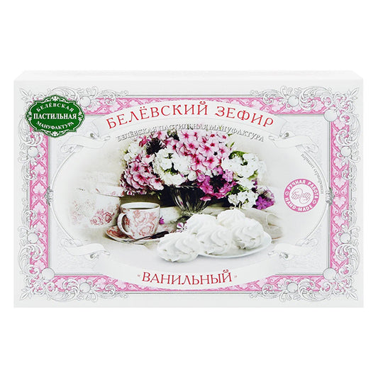 картинка Зефир Ванильный (ручной работы) "Белёвская Пастильная Мануфактура" 250г. – Prostor.ae