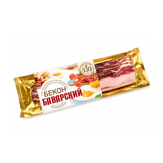 Бекон сырокопченый "Баварский" Гродненский мясокомбинат (Беларусь) 200г.