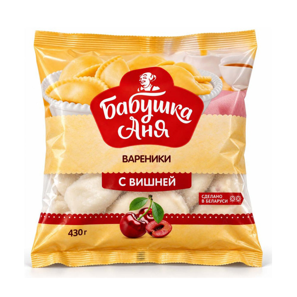Vareniki with cherry "Granny Anya" (Belarus) 430g.