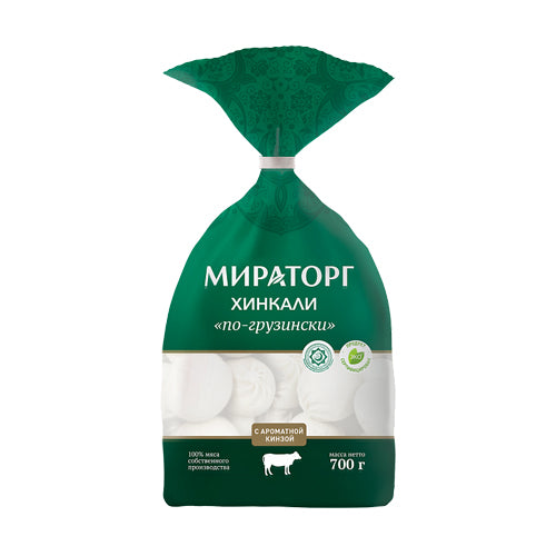 картинка Хинкали «По-грузински» из говядины Халяль "Мираторг" 700г – Prostor.ae
