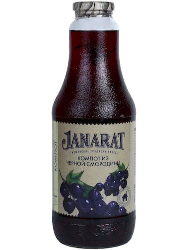 картинка Компот из черной смородины "Janarat" (Армения) 1л – Prostor.ae