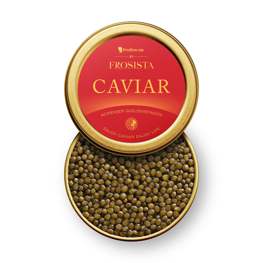 Икра черная Осетровая "Classic Russian Osetra" (соль: 3,7%). ProStor.ae by Frosista 50г