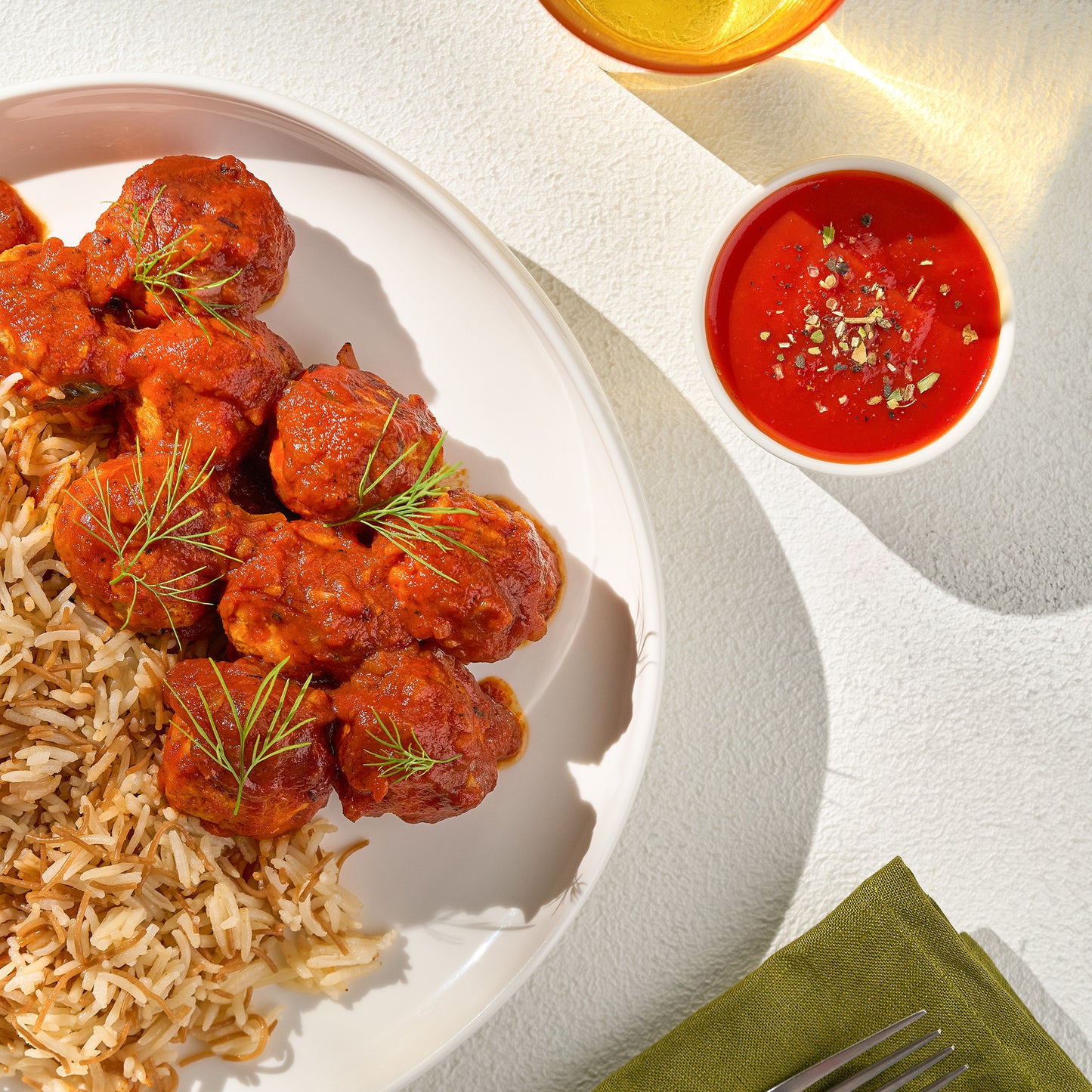 Turkey Meatballs (chilled) Halal Indilight 480g.