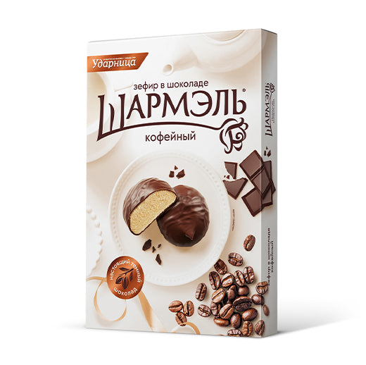 Coffee marshmallow in chocolate Sharmel 250g