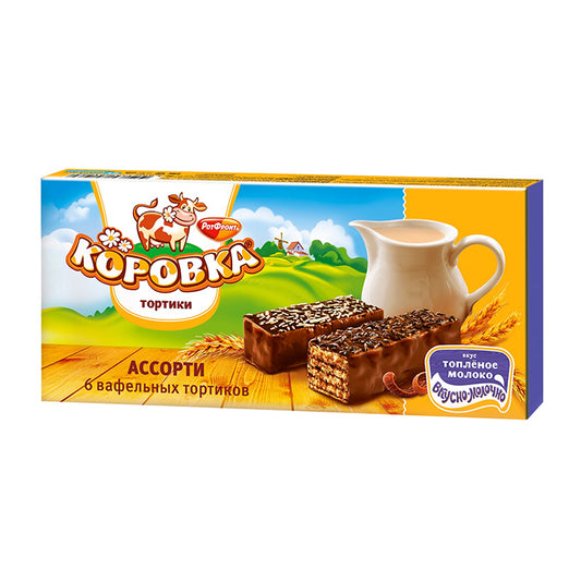 Waffle cake "Korovka" RotFront 180g