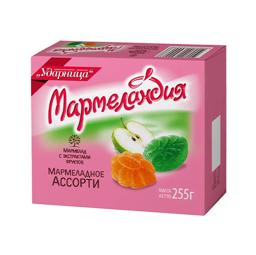 Jelly marmalade "Assorted". Marmelandia 255 g