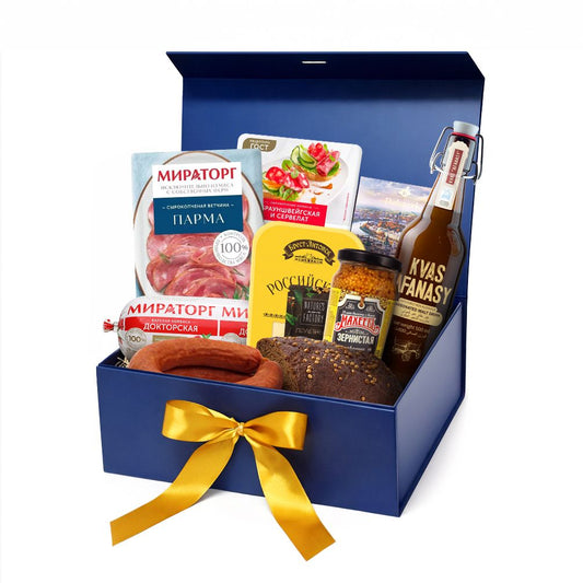 Подарок Premium №1 (сырно-мясная тарелка) 2550 г