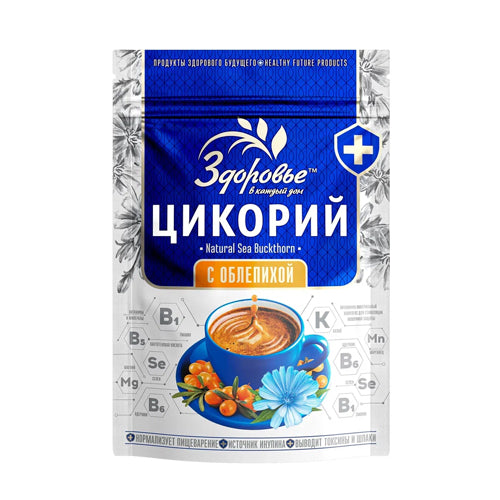 картинка Цикорий "С облепихой" растворимый. Здоровье 85г – Prostor.ae