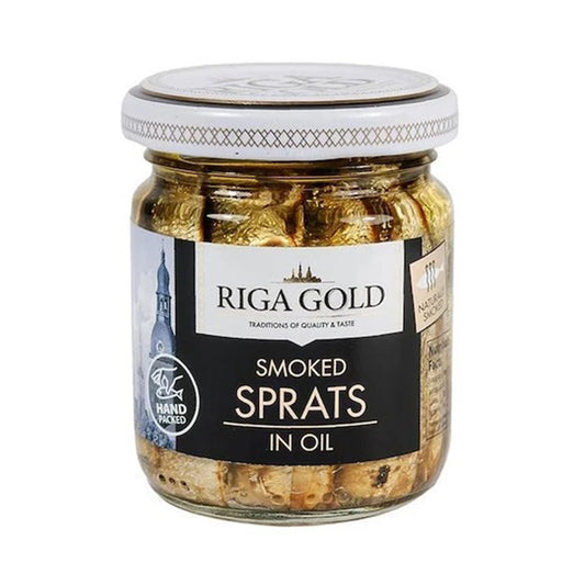 Sprats in oil Riga Gold 100g.