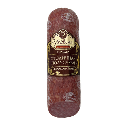 картинка Колбаса Столичная сырокопченая Рублёвский ≈250г – Prostor.ae