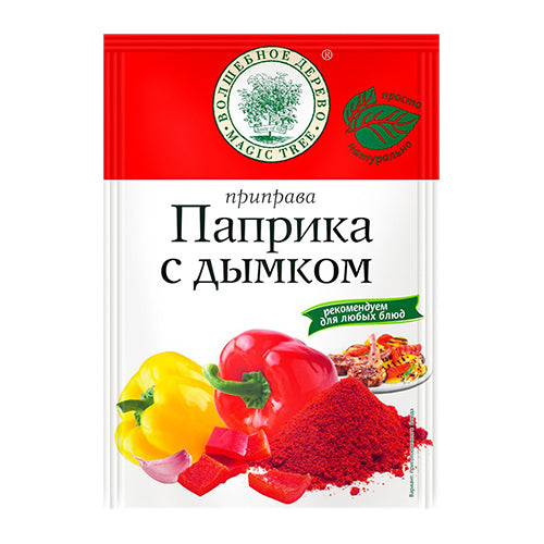 картинка Приправа паприка с дымком "Волшебное дерево" 30г – Prostor.ae