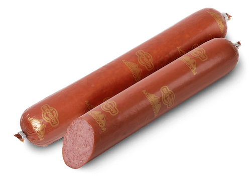 картинка Колбаса полукопченая "Альпийская" Халяль "Rozmetov" (Узбекистан) 500г – Prostor.ae