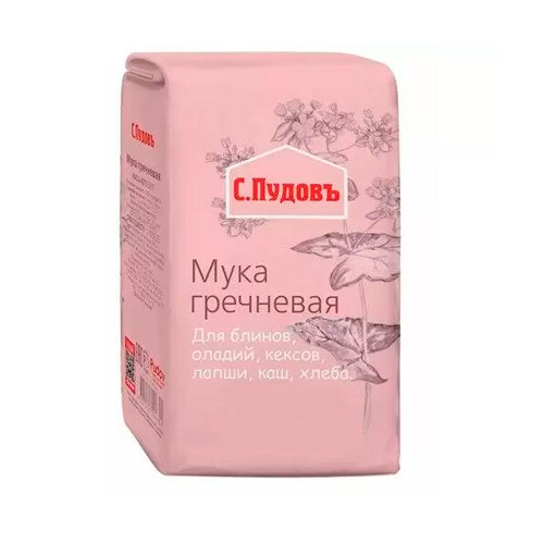 картинка Мука гречневая. С.Пудовъ 500г – Prostor.ae