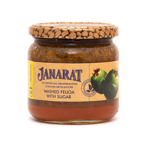 картинка Фейхоа прօтертое с сахаром "Janarat" (Армения) 410гр – Prostor.ae