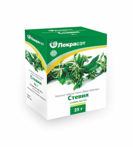 картинка Стевия (листья) Лекра-Сэт 25г – Prostor.ae