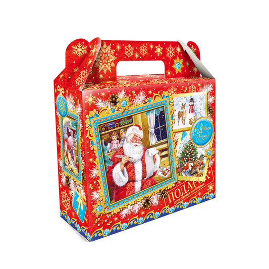 New Year's gift suitcase "Postcards" 300g