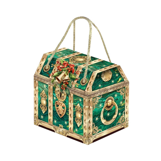 Подарок новогодний "Сундучок-Малахит" 700 г