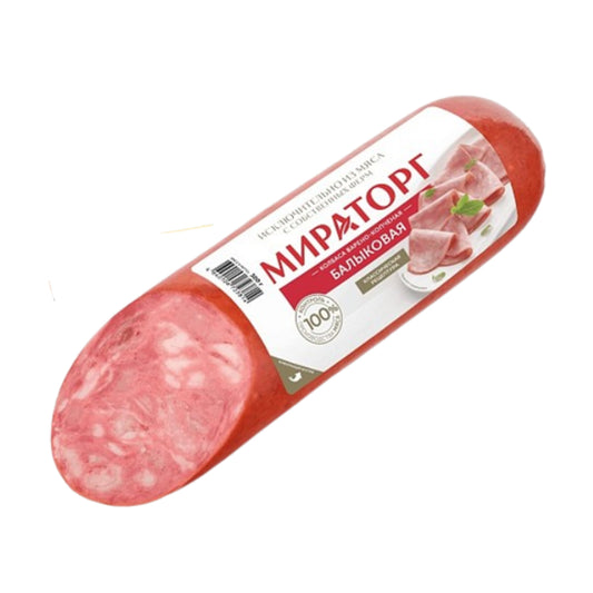 Колбаса варено-копченая "Балыковая" Мираторг 300г.