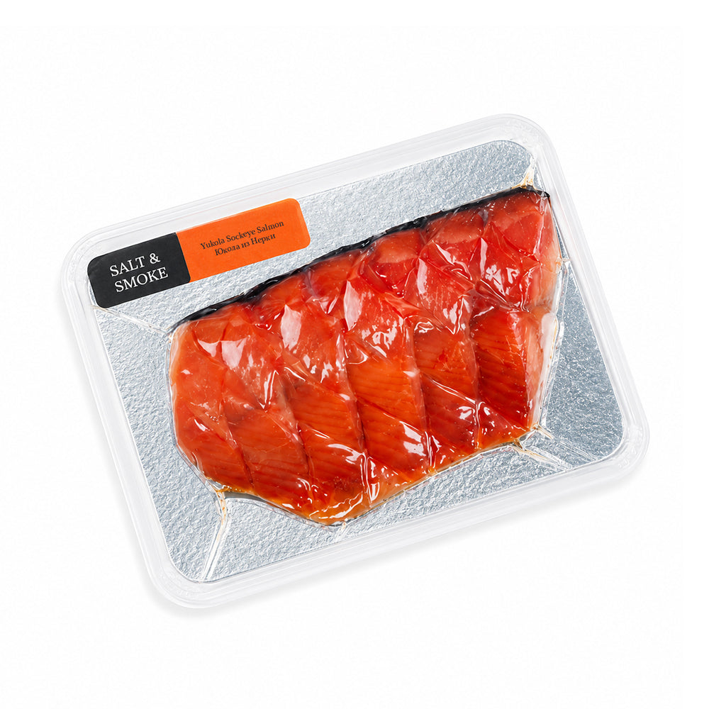 Юкола из нерки развесная в вакуумной упаковке (ОАЭ) ≈200г.