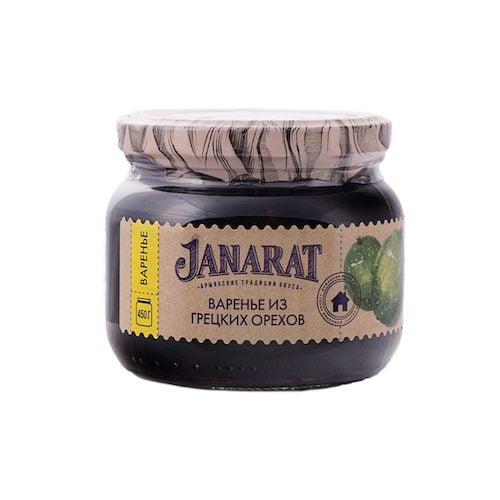 картинка Варенье из грецких орехов "Janarat" (Армения) 450гр – Prostor.ae