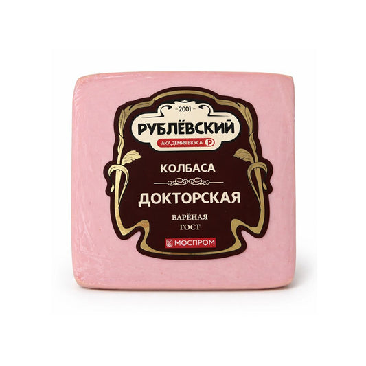 Колбаса Докторская вареная ГОСТ "Рублёвский" 400г