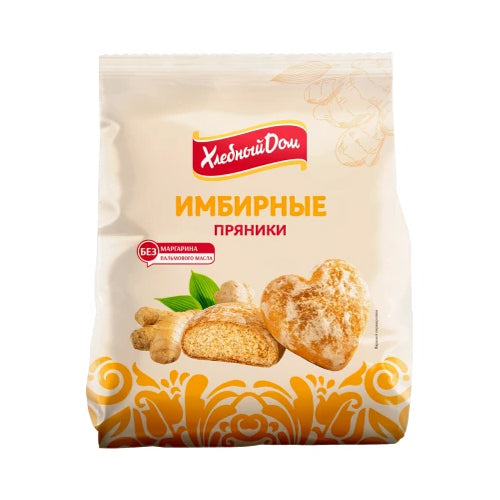 картинка Пряники &quot;Имбирные&quot;. Хлебный дом 300г – Prostor.ae