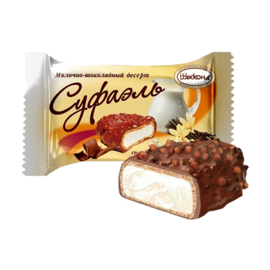 Конфеты суфле сливочное "Десерт Суфаэль" со вкусом ванили Акконд 500г.