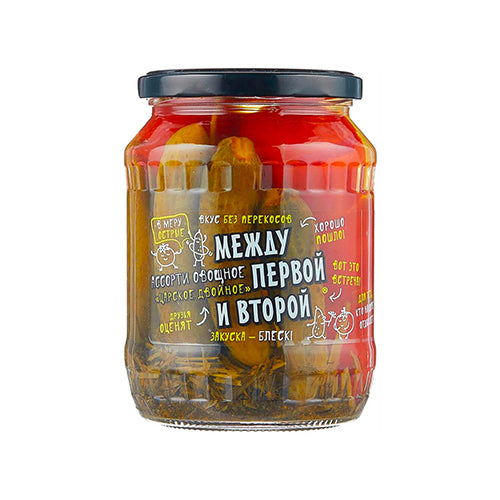 картинка Ассорти овощное "Царское двойное" "Между первой и второй" 680г – Prostor.ae
